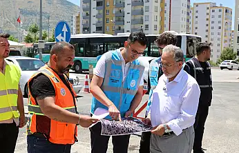 Talas'ta Sayer Caddesi'nin altyapı ve üstyapısı yenilendi