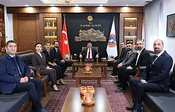 Vali Çiçek TÜRSAB heyetini ağırladı