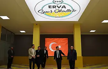 Vali Gökmen Çiçek'ten Erva spor okulu'na ziyaret