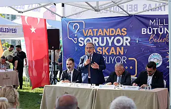 Vatandaş Soruyor Başkanlar Cevaplıyor Programı Talas'ta Başladı
