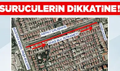 Büyükşehir'den yol çalışması duyurusu