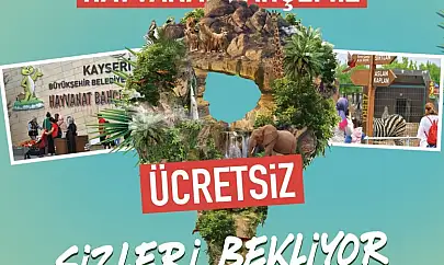 Büyükşehir hayvanat bahçesi, 1 Mayıs'a özel ücretsiz olacak