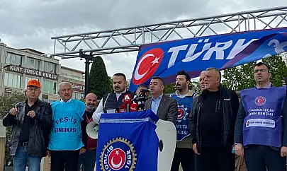 Kayseri'de 1 mayıs coşkusu