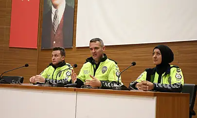 Melikgazi'de trafik güvenliği eğitimi