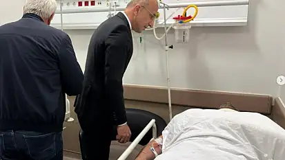 CHP'li Genç ve Yağan'dan yaralı işçilere ziyaret