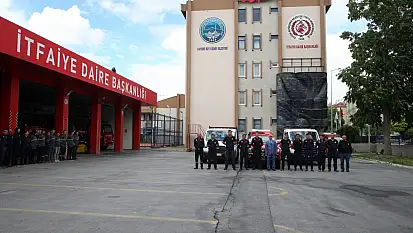 Kayseri itfaiyesi'nden nisan mesaisi
