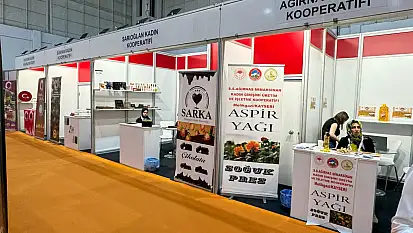 Kayseri kadın kooperatifleri, Gaziantep gıda fuarı'nda sergi açtı