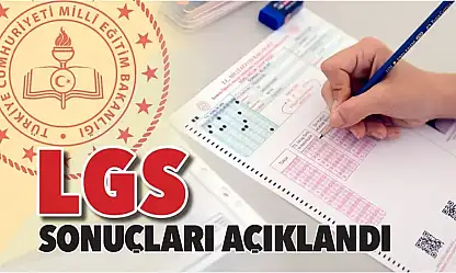 LGS Sonuçları açıklandı: 1 Milyonu Aşkın Öğrenci ter döktü