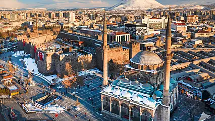 Kayseri'de yağış ve rüzgar uyarısı