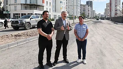 Melikgazi Belediyesi'nden Yıldırım Beyazıt Mahallesi'ne Yeni Yol