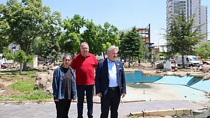 Melikgazi'den Fatih Parkı'na Sürprizlerle Yenileme