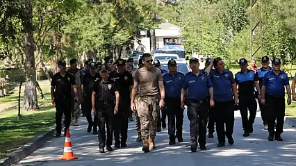 Şehit polis için Kayseri'de dua