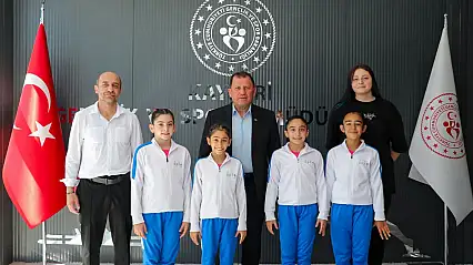 SEM Barajını Geçen Cimnastikçilerden Kabakcı'ya Ziyaret