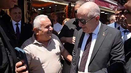 Ümit Özdağ Kayseri'de Vatandaş ve Esnafla Buluştu