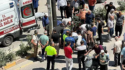 Yahyalı'da motosiklet kazasında 1 yaralı