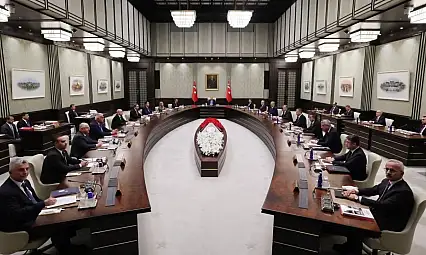 Erdoğan Başkanlığında kabine toplantısı yapıldı