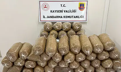 Kayseri'de Kaçak Tütün Operasyonu: 285 Kilo Ele Geçirildi