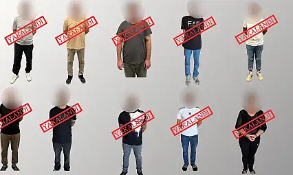 Kırmızı bültenle aranan 10 suçlu Türkiye'ye getirildi
