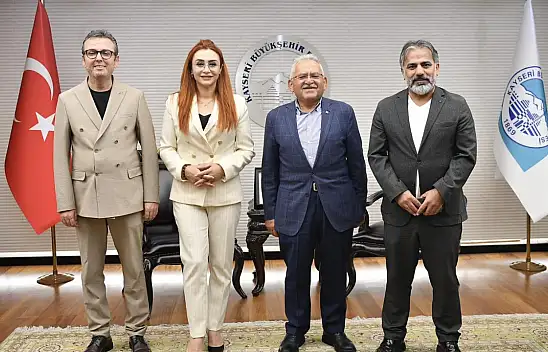 Kayseri Gazeteciler Cemiyeti'nden Başkan Büyükkılıç'a ziyaret