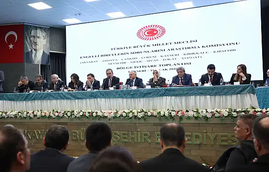 Büyükkılıç, TBMM komisyonuna Ev sahipliği yaptı