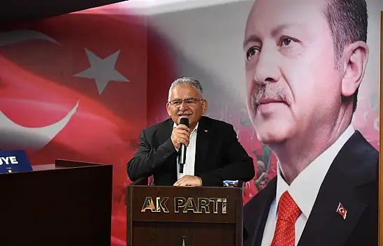 Büyükkılıç'tan danışma toplantılarında hizmet mesajı