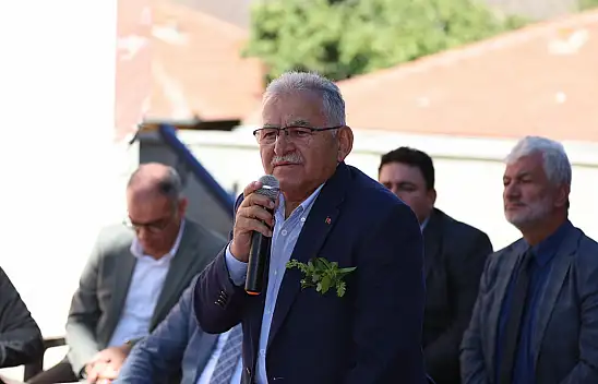 Büyükkılıç'tan Yahyalı'ya su müjdesi