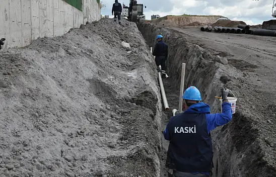 Büyükşehir'den KASKİ ile Kayseri'nin Dört Bir Yanına Altyapı Yatırımı