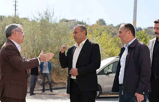 Hacılar Kayseri caddesi yenileniyor