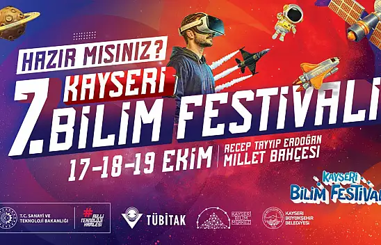 Kayseri bilim festivali başlıyor: Uzay ve teknoloji yolda