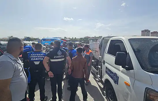 Kayseri Büyükşehir'den Bitpazarına sıkı denetim