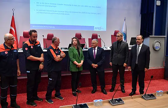 Kayseri'de arama ve kurtarma eğitimi verildi