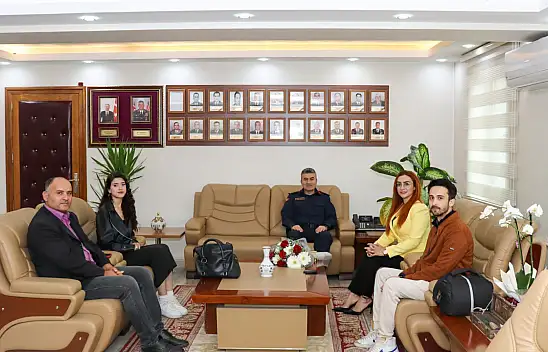 Kayseri İl Jandarma Komutanı Yeşilyurt'a NÜANS Medya'dan ziyaret
