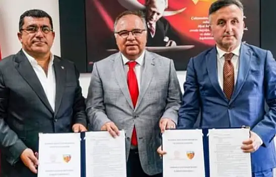 Kayserispor'dan eğitimle el ele protokol