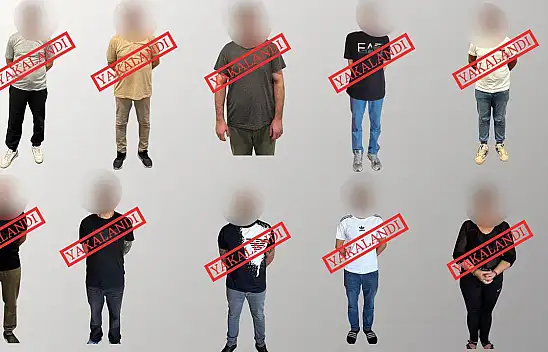 Kırmızı bültenle aranan 10 suçlu Türkiye'ye getirildi