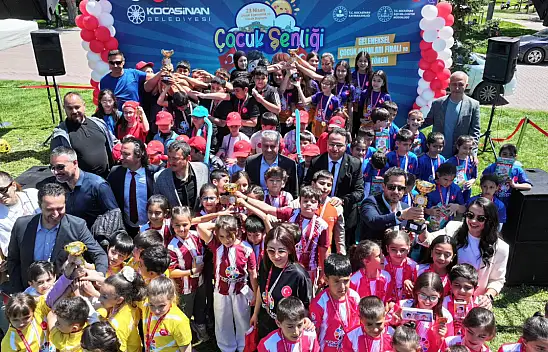 Kocasinan'da Çocuk Şenliği Coşkusu