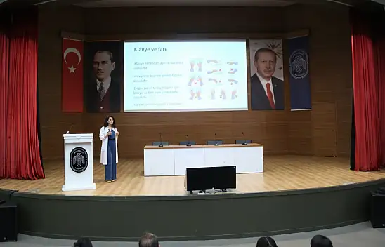 Melikgazi Belediyesi'nden personellere ergonomi eğitimi