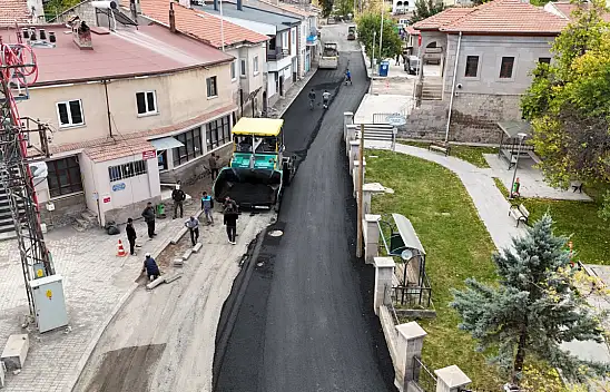 Melikgazi'de 12 Km yeni asfalt yol