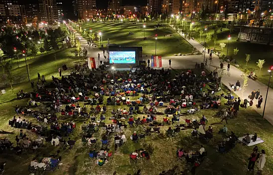 Milli Basketbol takımının yarı final heyecanı Talas'ta