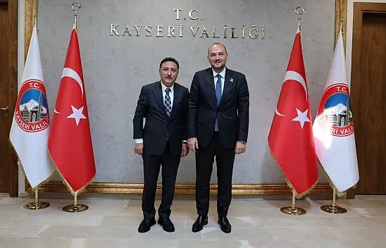 MÜSİAD heyeti, Vali Çiçek'i ziyaret etti