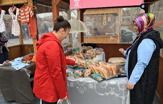 Talas'ta maharetli eller kadın Üretici pazarı açılıyor