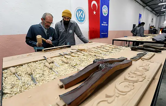 Talas'ta restorasyon kursları başladı
