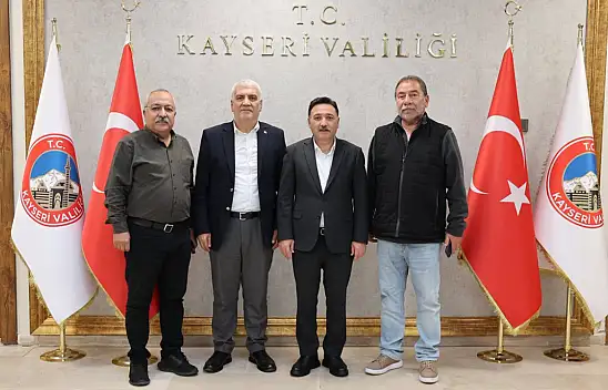 Vali Çiçek, polis özel harekat derneği'ni kabul etti