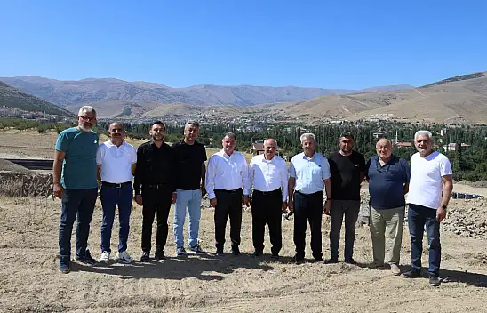 Yahyalı'da TOKİ konutlarında çalışmalar sürüyor