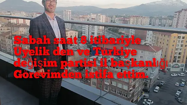 10 İLÇE İLE İSTİFA ETTİKLERİNİ DUYURDULAR