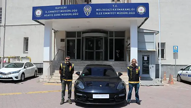 10 milyonluk çalıntı araç Kayseri'de bulundu