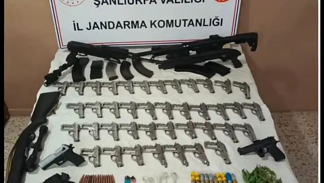 11 ruhsatsız av tüfeği ele geçirildi