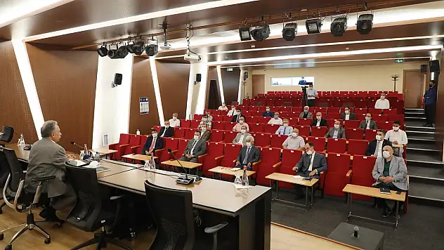 179-TALAS'TA PROJE VE YATIRIM DEĞERLENDİRME TOPLANTISI