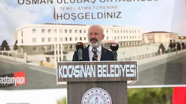 24 DERSLİKLİ ORTAOKUL VE 8 DERSLİKLİ ANAOKULU YAPILACAK