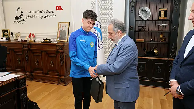 28 bin kişi arasından sıyrıldı! Talaslı Necati millî yolunda