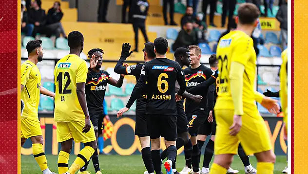 Kayseri farklı kazandı 2-4